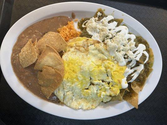 Green Chilaquiles