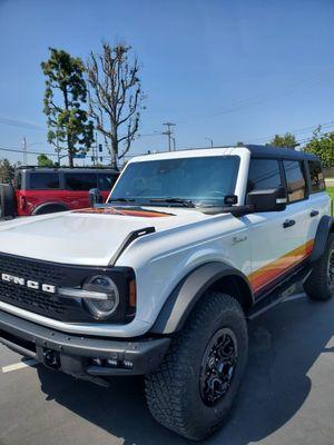 Custom Designed Bronco Wrap!
#BroncoVinylWrap #FullBodyPpfDesign