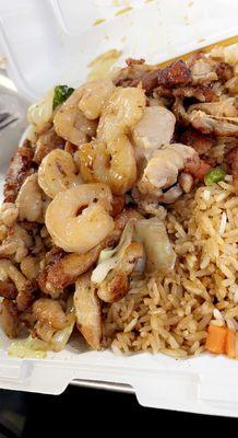 Chicken and Shrimp Hibachi