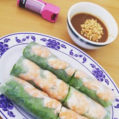 #2 Shrimp SpringRolls without Pork