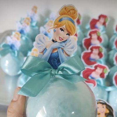 Princess Cinderella Cotton Candy Party Favors