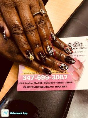 Nail art @ pamper yourself beauty bar