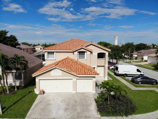 Tile roof