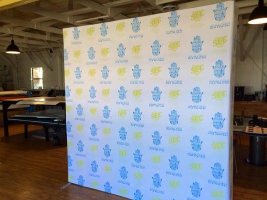 Step and Repeat Banner- 10'x10'