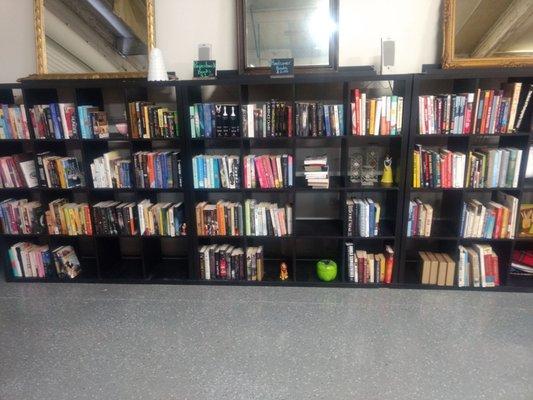 Miss your used book store? Come check out Wise Owl's  book selection.