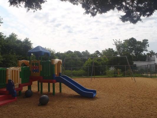 Two year old playground area