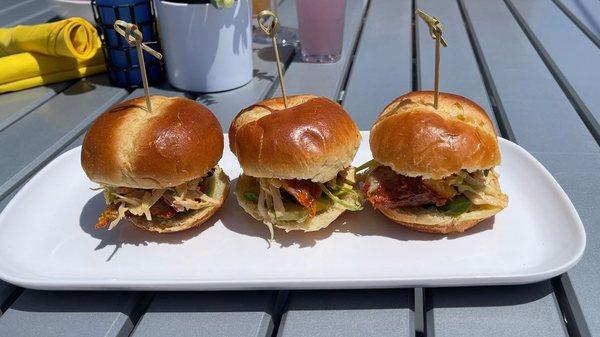 Achiote Chicken Sliders