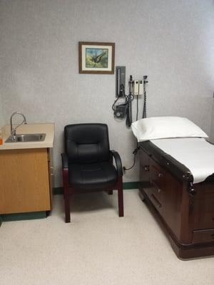 Clean exam rooms