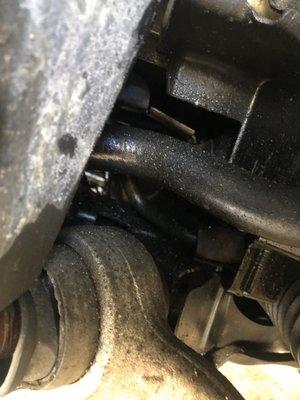 Oil leak after driving for 1 month