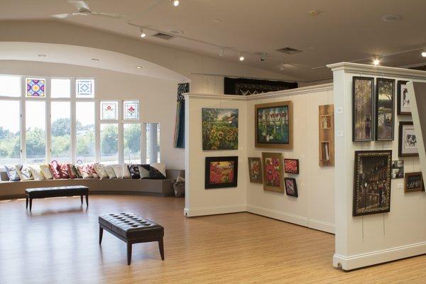 Art Gallery featuring local artists