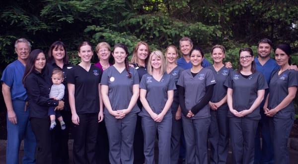 The entire Center for Endodontics team