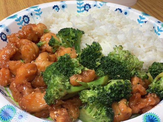 Sesame Chicken.