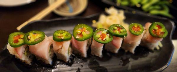 Yellow Fever Shushi Roll