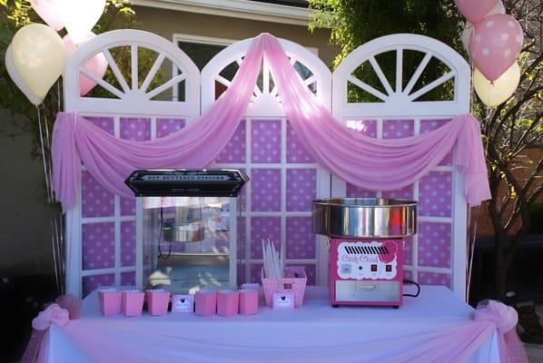 Weddings and parties are made more fun with Popcorn and cotton candy parlors...rent yours today! 714 638-3640