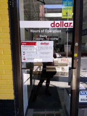 The receptionist ask me to standing outside. I meant, it is hot outsidecaring customer is what a service profession should do.