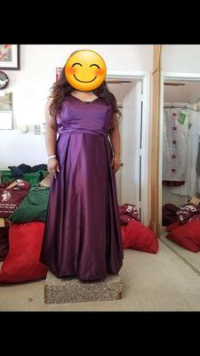 The dress that was too big