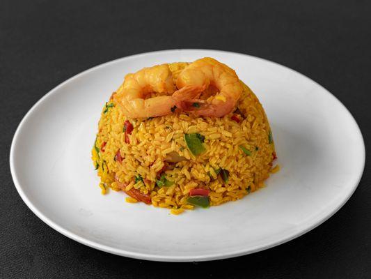 Rice with shrimp (Arroz con Camarones)