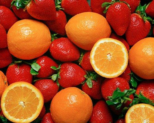 Oranges & Strawberries!