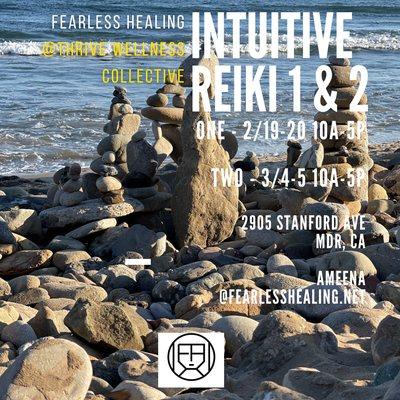 I'm teaching reiki this month to help everyday people connect with their inner knowing as well as learning how to heal themselves and others