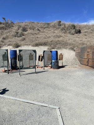 Action shooting range.