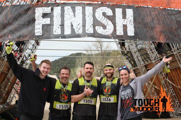 10 miles and 25 obstacles later... Proud of this team!