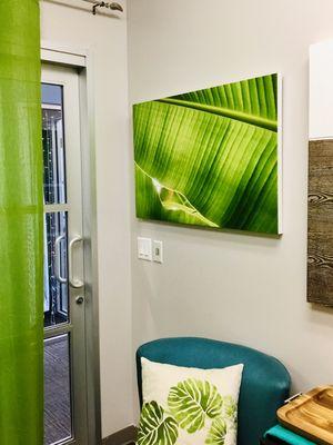 The Green Room studio at Sola Salons