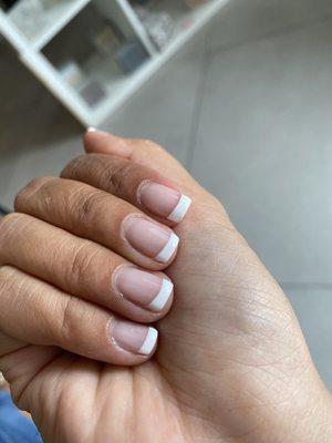 Gel French manicure $40