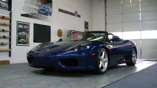 2001 Ferrari Modena 360 with VentureShield paint protection