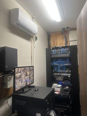 New mini split on a server room