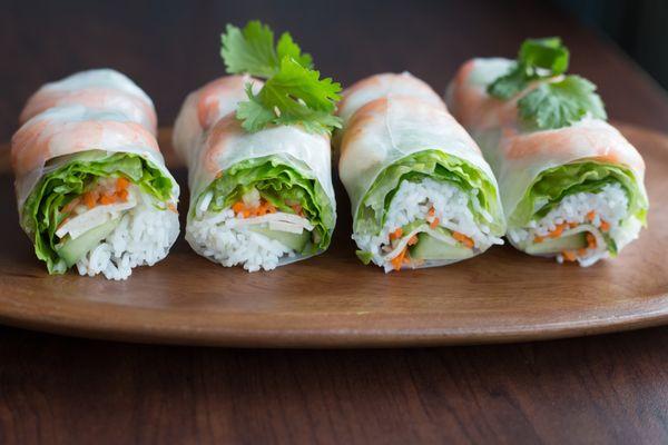 Shrimp & Pork Spring Rolls