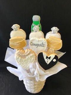 Engagement or Wedding basket for the happy couple