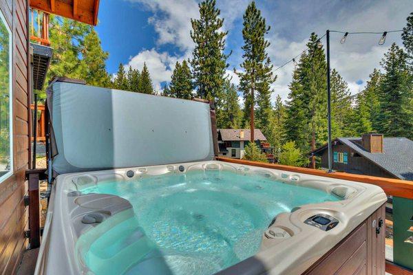 Vacation Rental Hot Tub