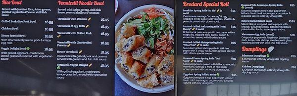 Menu (2/2)