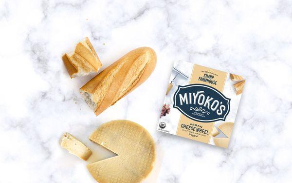 Miyoko's vegan cheese wheel