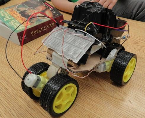 EG Robotics Student Junk Racer