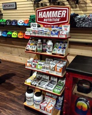 We have the areas best selection of Hammer Nutrition Products!