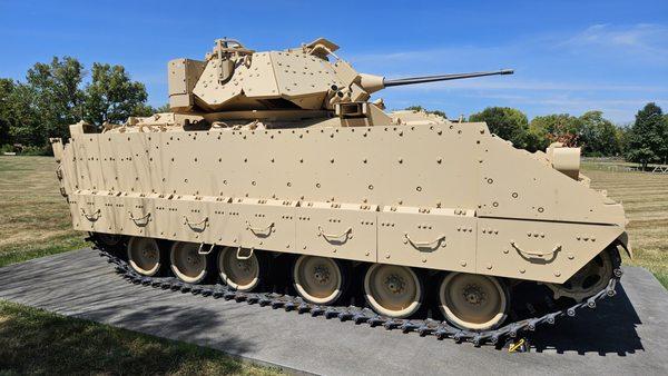 Bradley Fighting Vehicle.