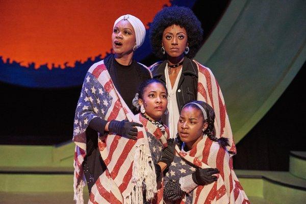 Simply Simone. Chani Maisonet (bottom left), Chelsea Reynolds (bottom right), Marliss Amiea (top left) and Tina Fears (top right)