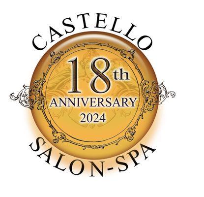 This 2024 Castello Salon Spa is celebrating our 18th Anniversary serving the city of Delray Beach and Boca Raton