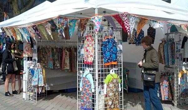 You can find Nana's Creations on the Waterfront Park side of Saturday Market, adjacent to the beer garden and the food booths.