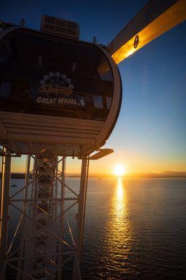 Great Wheel at Sunset