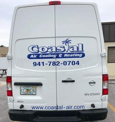 Look for our new Coastal Van