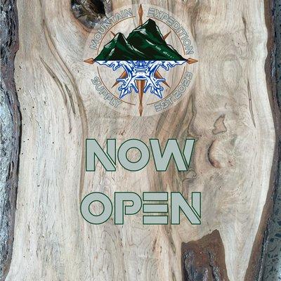 NOW OPEN - Outdoor Gear & Apparel