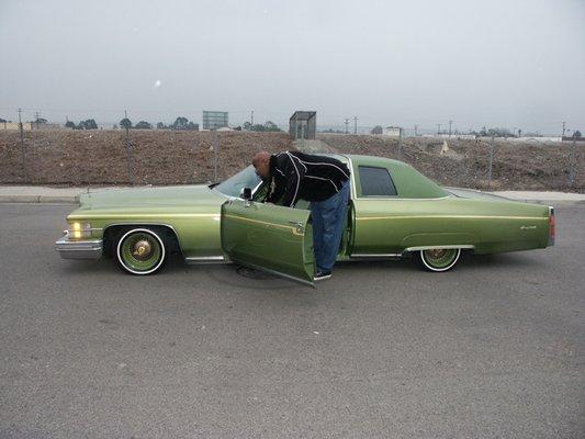 Sticky icky 1974 cadillac coupe de ville  Bigg Slice