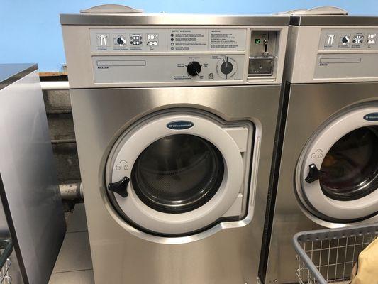 One of the examples of washing machines at this laundromat. (3/19/2018).