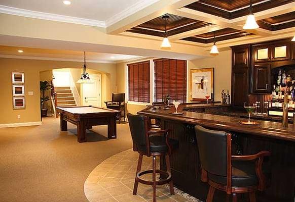 Ask us how we can revamp your home basement. Mention Yelp and get 10% off