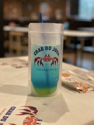 Long Island with Blue Curaçao