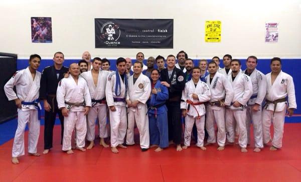 Part of team C-Quence BJJ 02/27/2014.