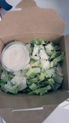 Caesar side salad.