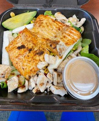 Colorado Chicken Salad + Salmon